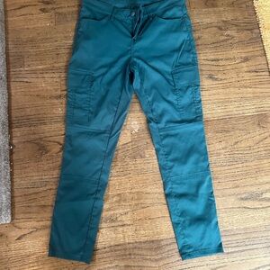 Prana Teal Cargo Pants